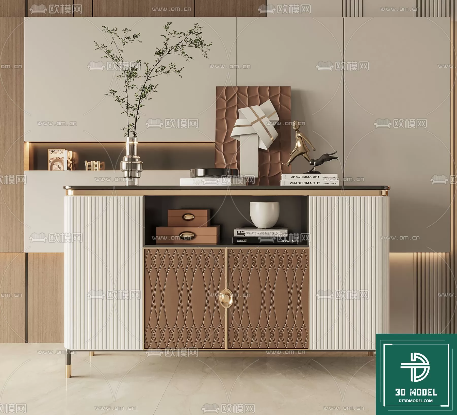 LUXURY – 3D Models – CONSOLE – 016 LUXURY – 3D Models – CONSOLE – 016