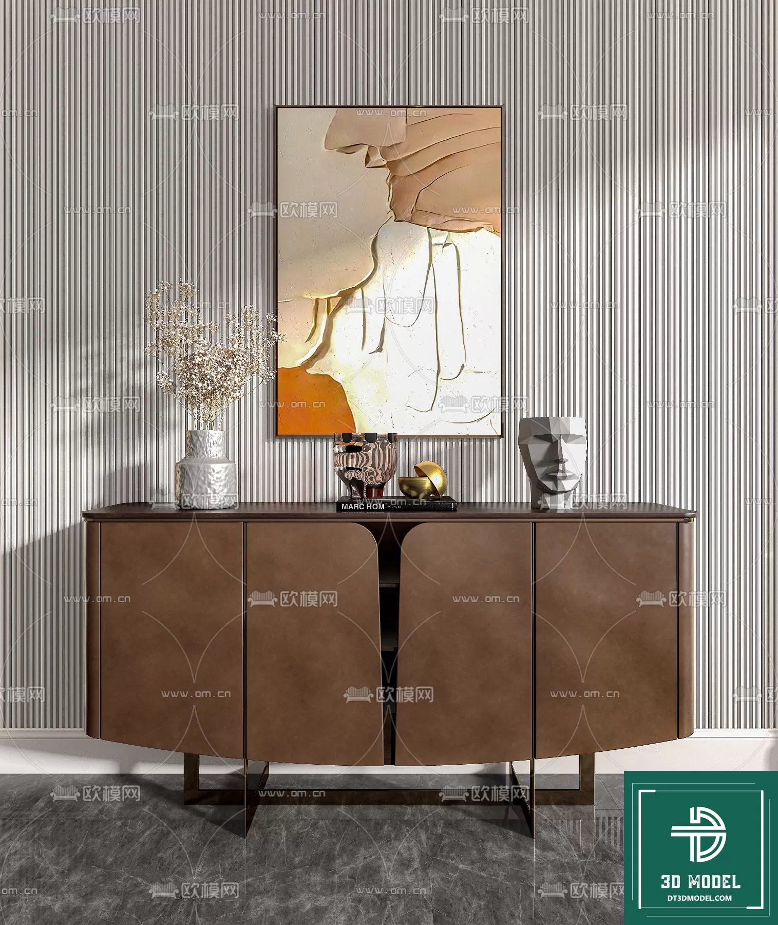 LUXURY – 3D Models – CONSOLE – 021 LUXURY – 3D Models – CONSOLE – 021