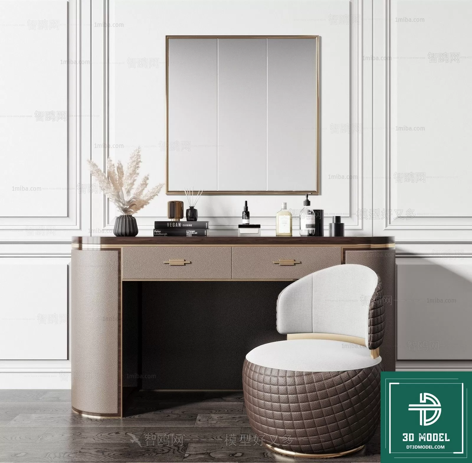 LUXURY – 3D Models – DESSING TABLES – 025 LUXURY – 3D Models – DESSING TABLES – 025