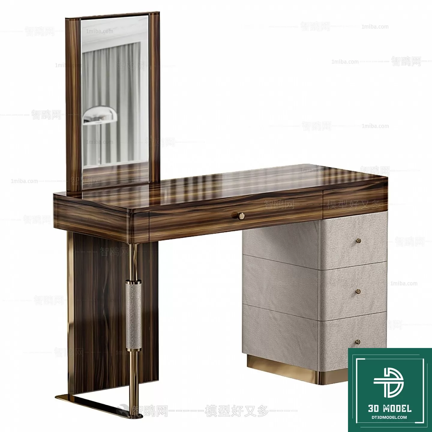LUXURY – 3D Models – DESSING TABLES – 026 LUXURY – 3D Models – DESSING TABLES – 026