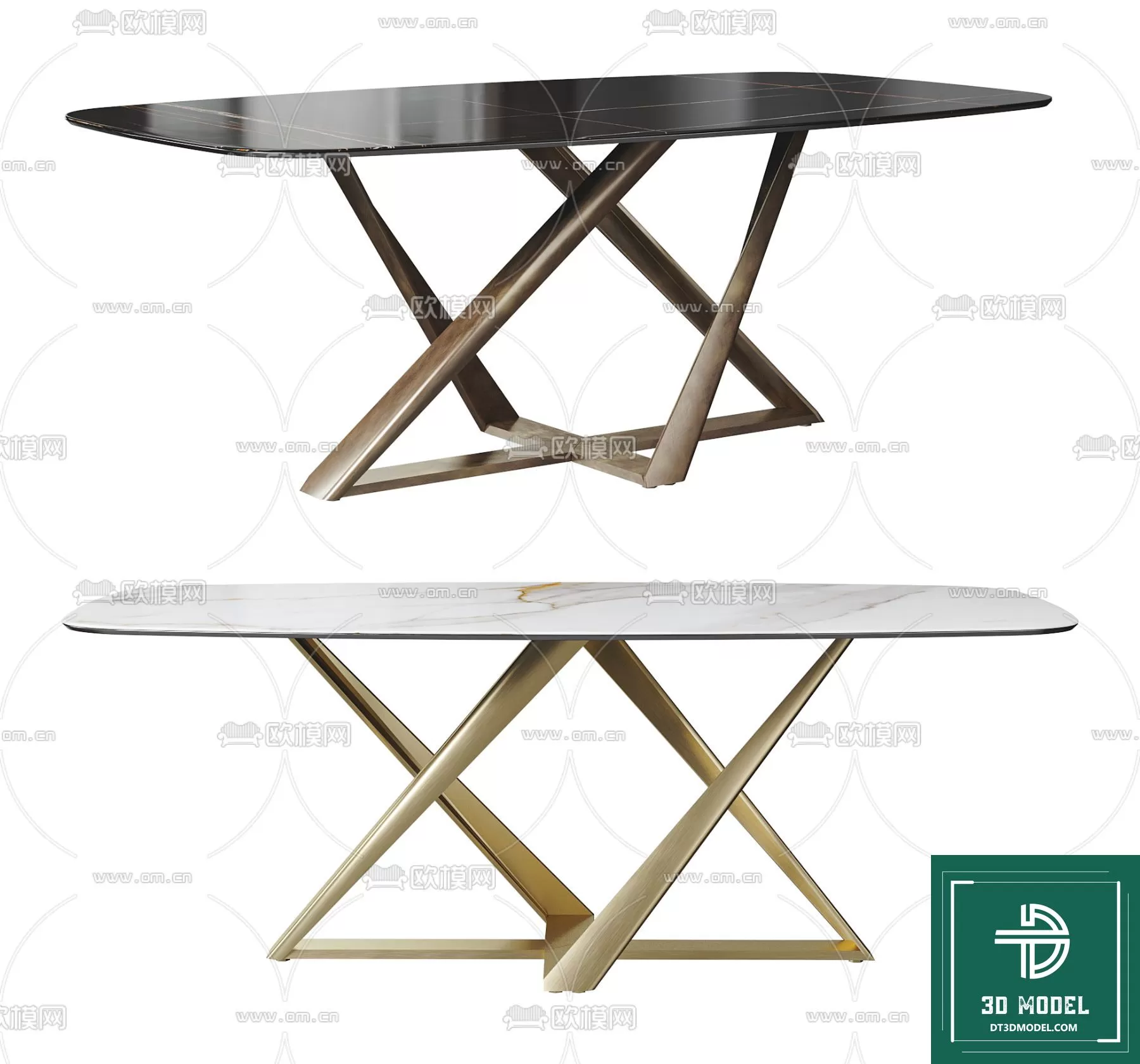 LUXURY – 3D Models – DINING TABLE SETS – 030 LUXURY – 3D Models – DINING TABLE SETS – 030