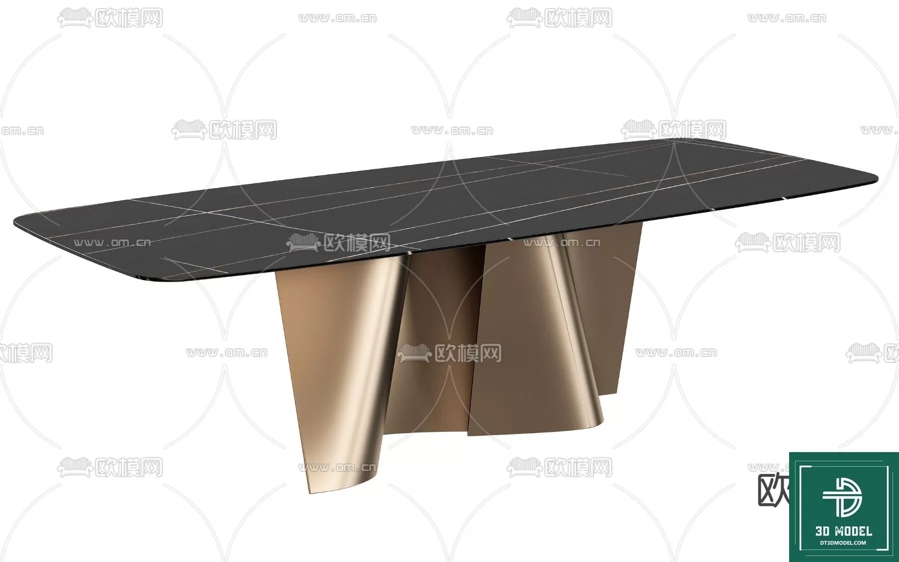 LUXURY – 3D Models – DINING TABLE SETS – 033 LUXURY – 3D Models – DINING TABLE SETS – 033