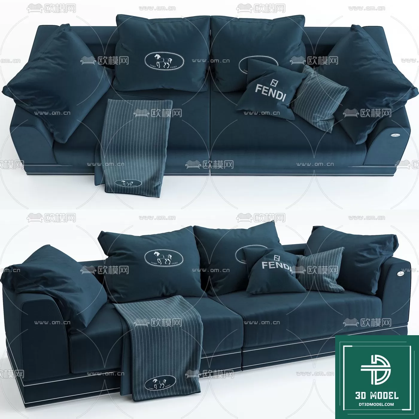 LUXURY – 3D Models – SOFA – 003