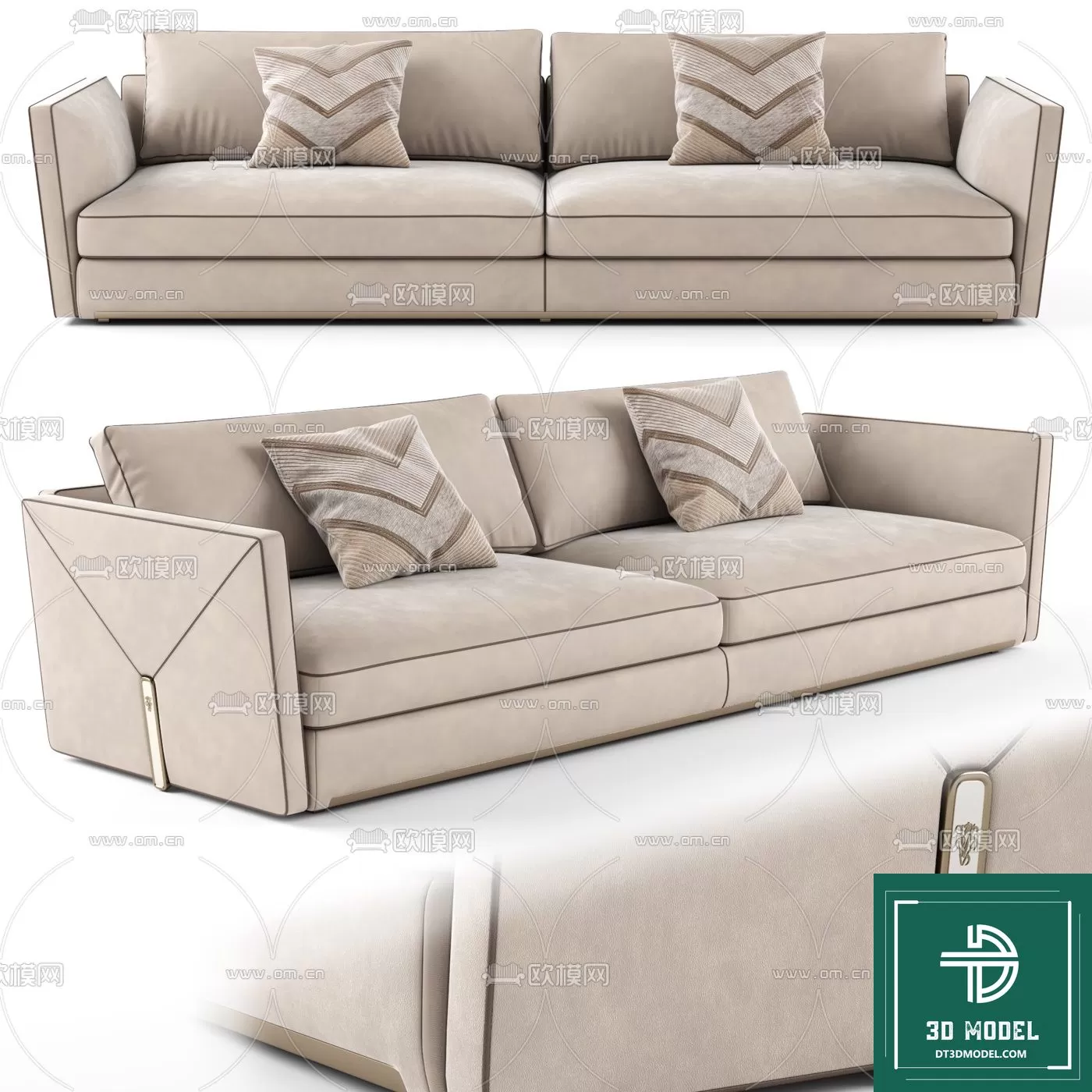 LUXURY – 3D Models – SOFA – 004