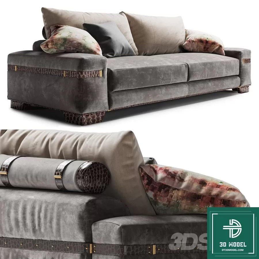 LUXURY – 3D Models – SOFA – 015