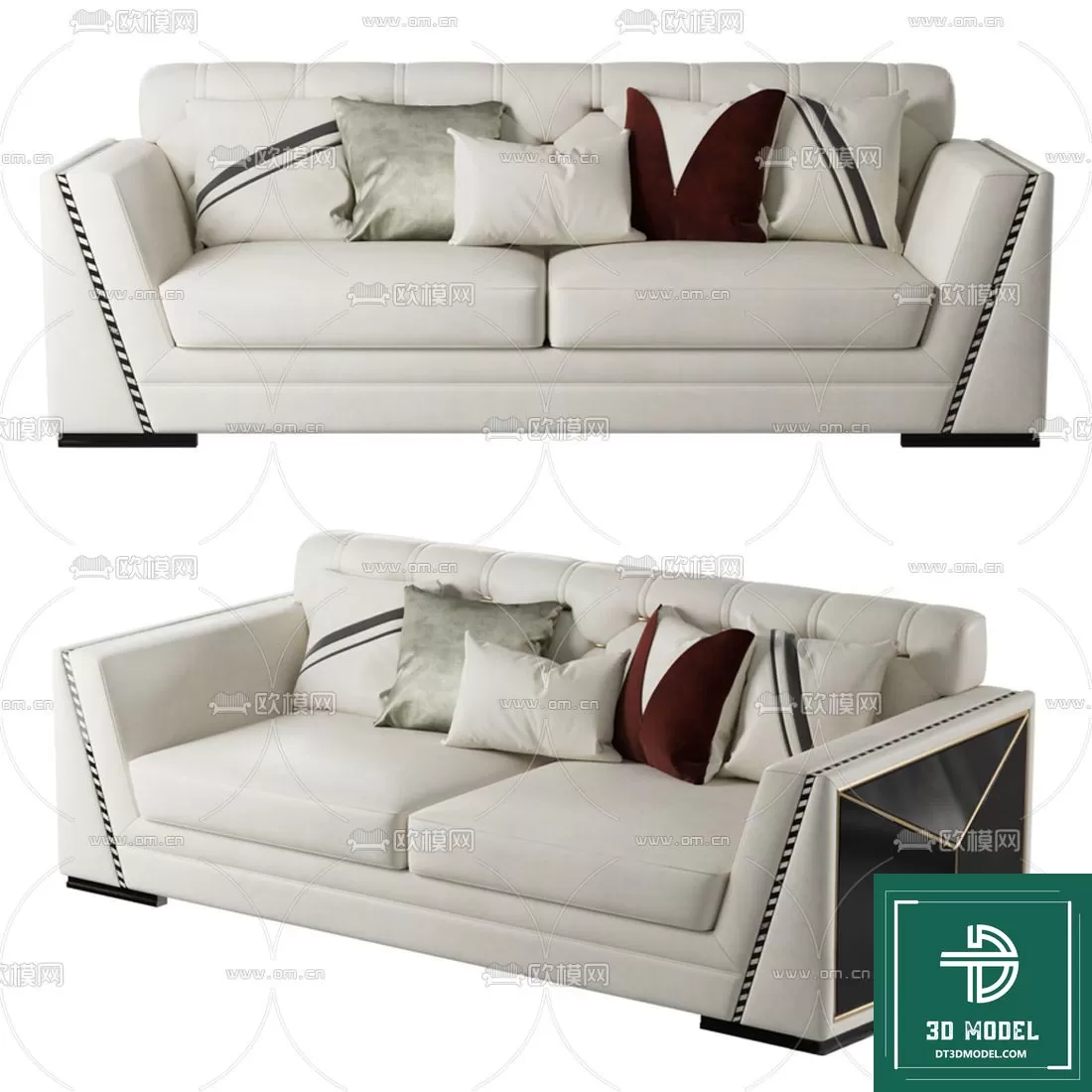LUXURY – 3D Models – SOFA – 016