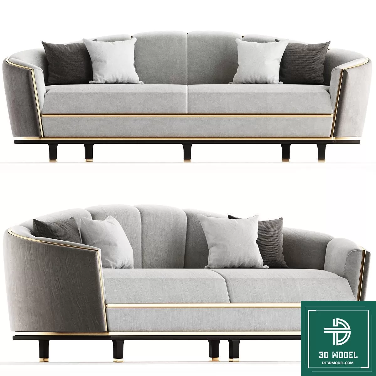 LUXURY – 3D Models – SOFA – 017