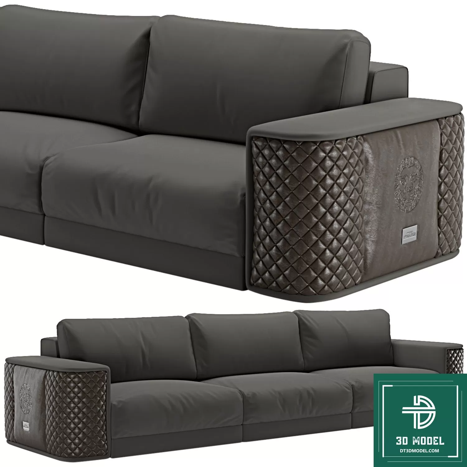 LUXURY – 3D Models – SOFA – 020