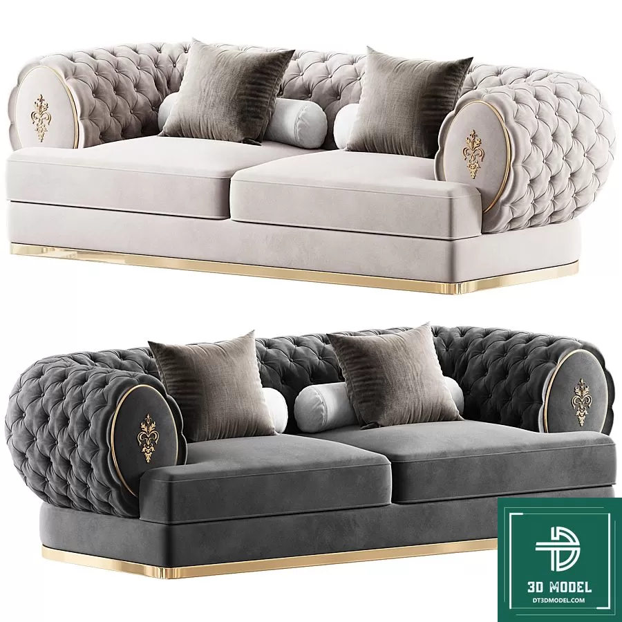 LUXURY – 3D Models – SOFA – 021