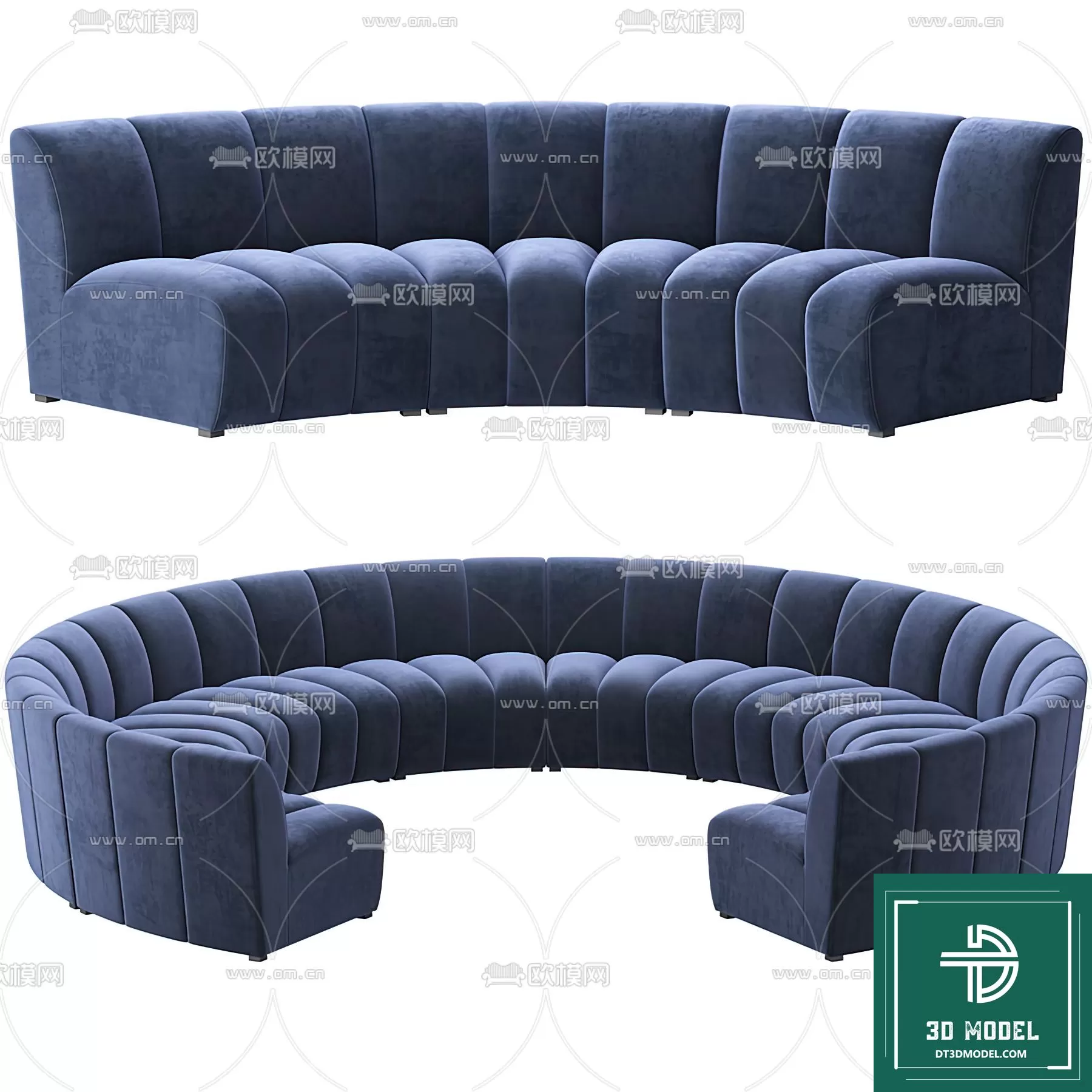 LUXURY – 3D Models – SOFA – 022