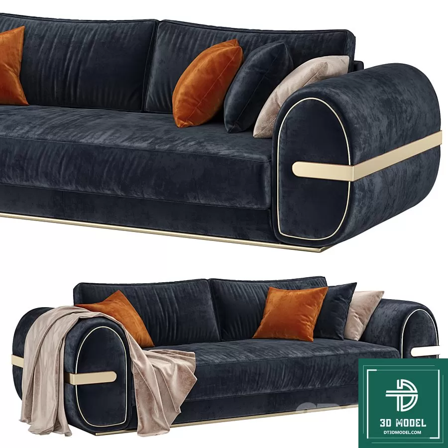 LUXURY – 3D Models – SOFA – 023