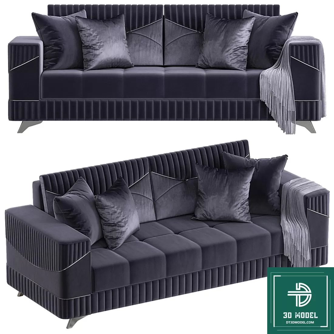 LUXURY – 3D Models – SOFA – 033