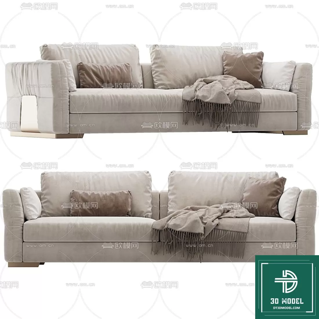 LUXURY – 3D Models – SOFA – 041