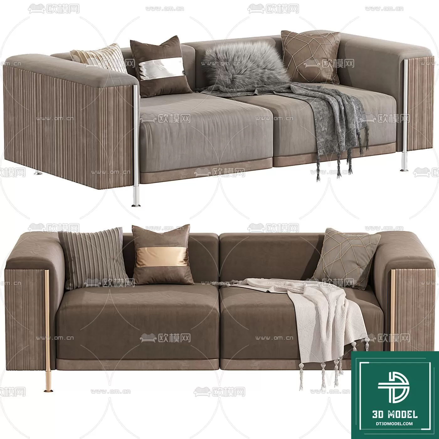 LUXURY – 3D Models – SOFA – 054