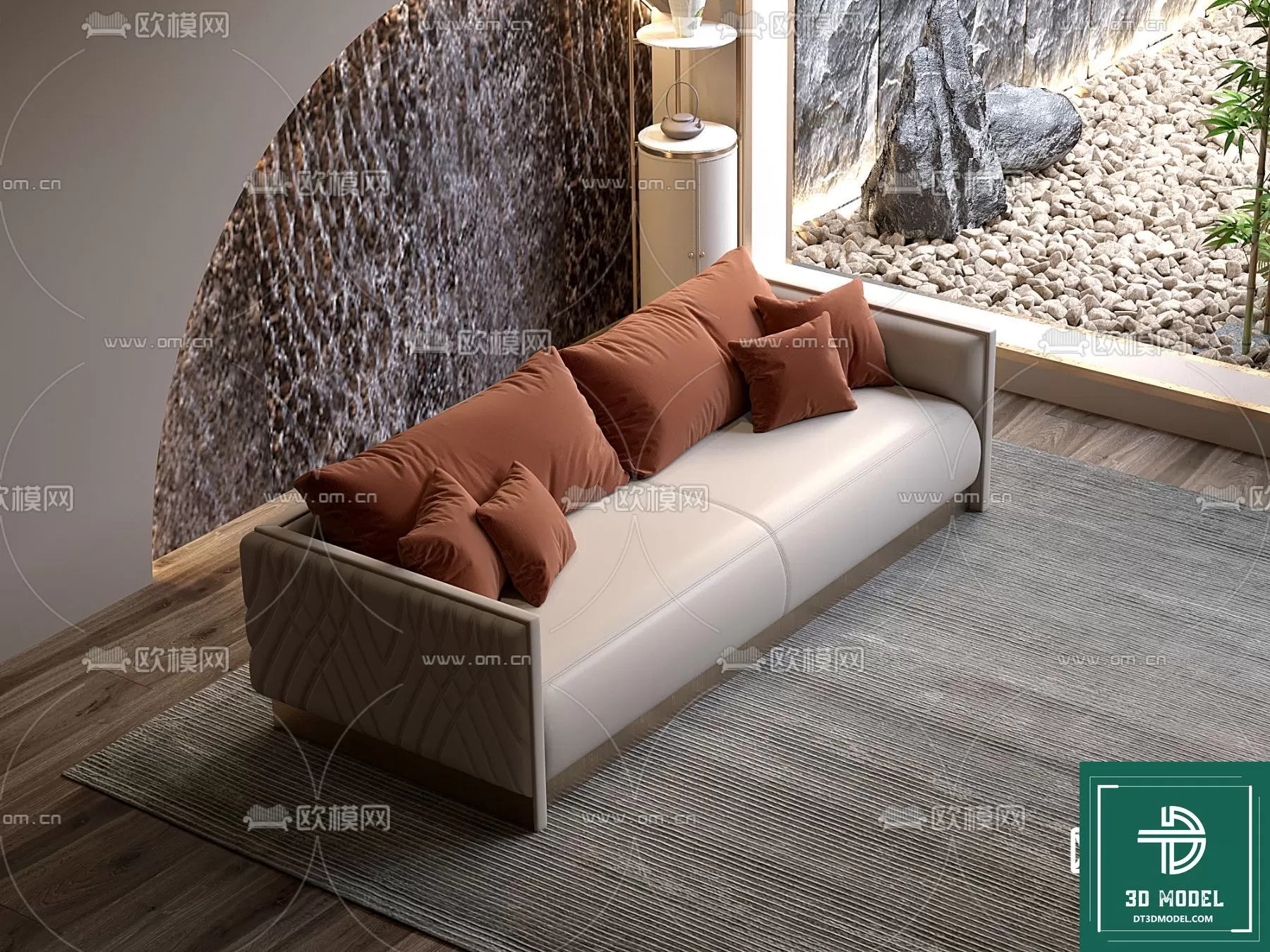 LUXURY – 3D Models – SOFA – 057