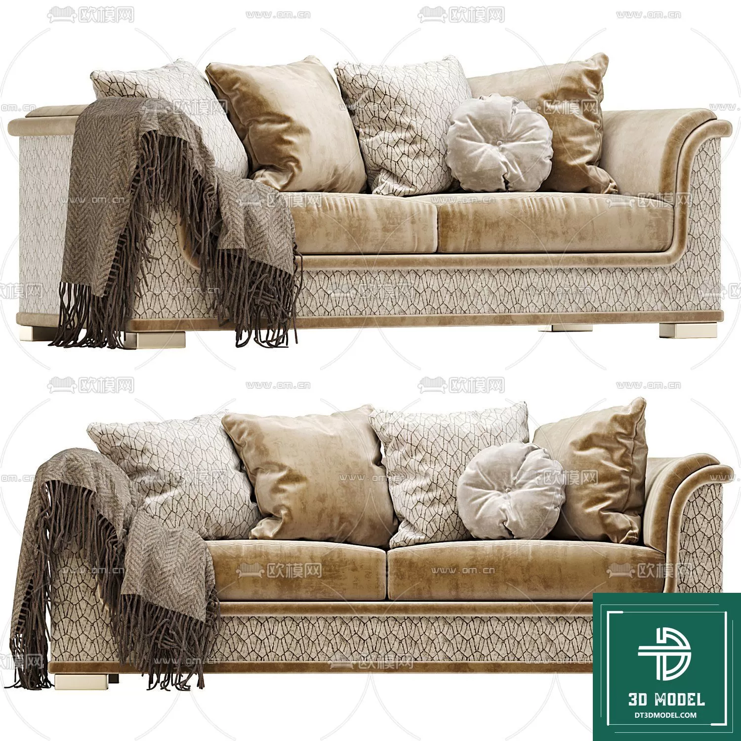 LUXURY – 3D Models – SOFA – 062
