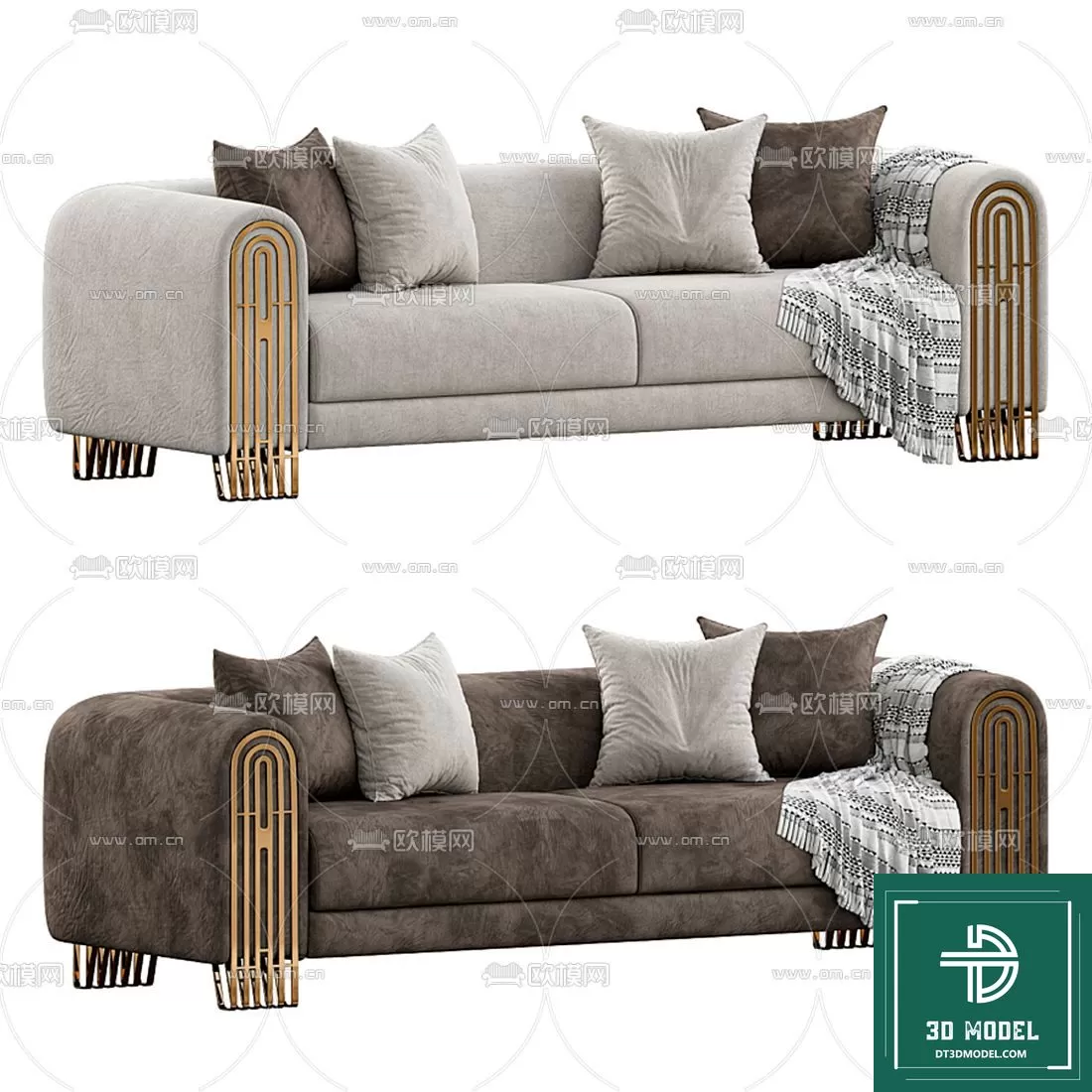 LUXURY – 3D Models – SOFA – 065