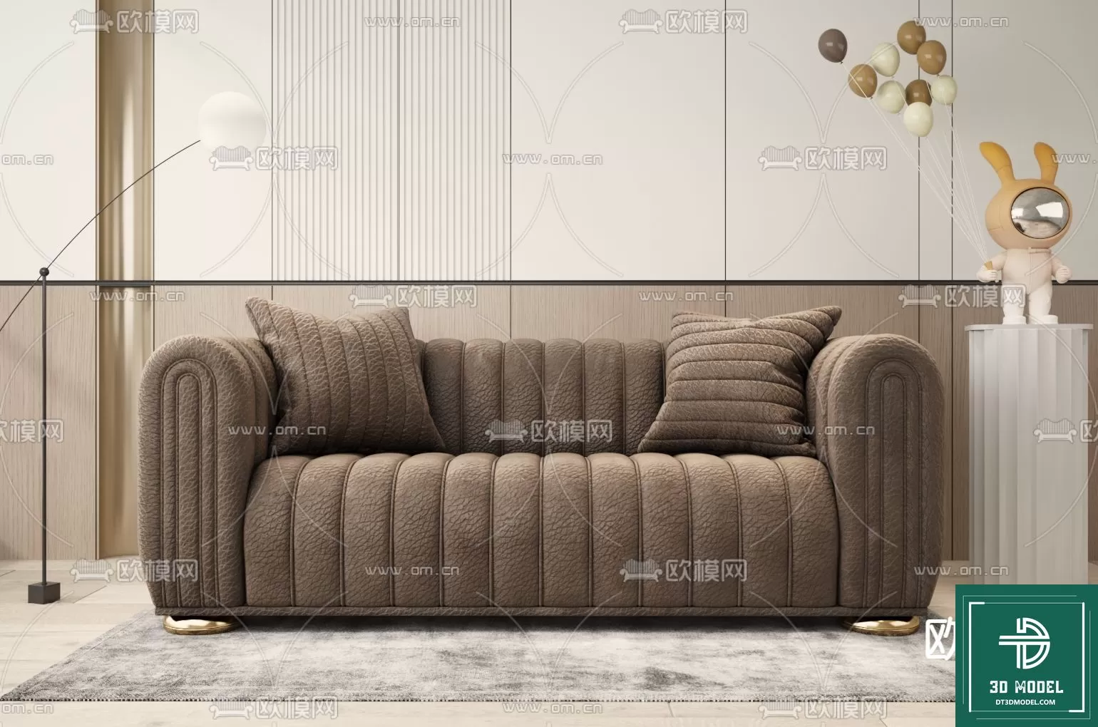 LUXURY – 3D Models – SOFA – 067