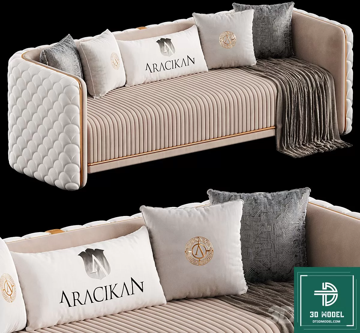 LUXURY – 3D Models – SOFA – 073