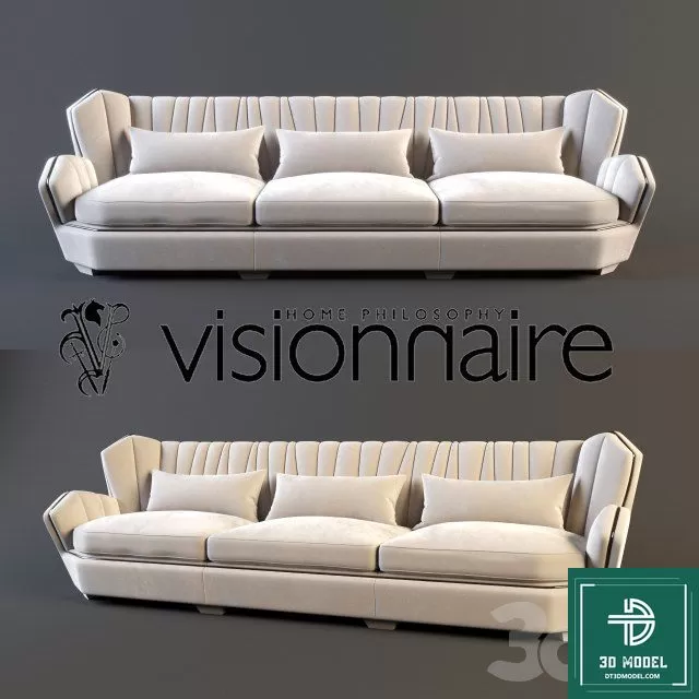 LUXURY – 3D Models – SOFA – 076