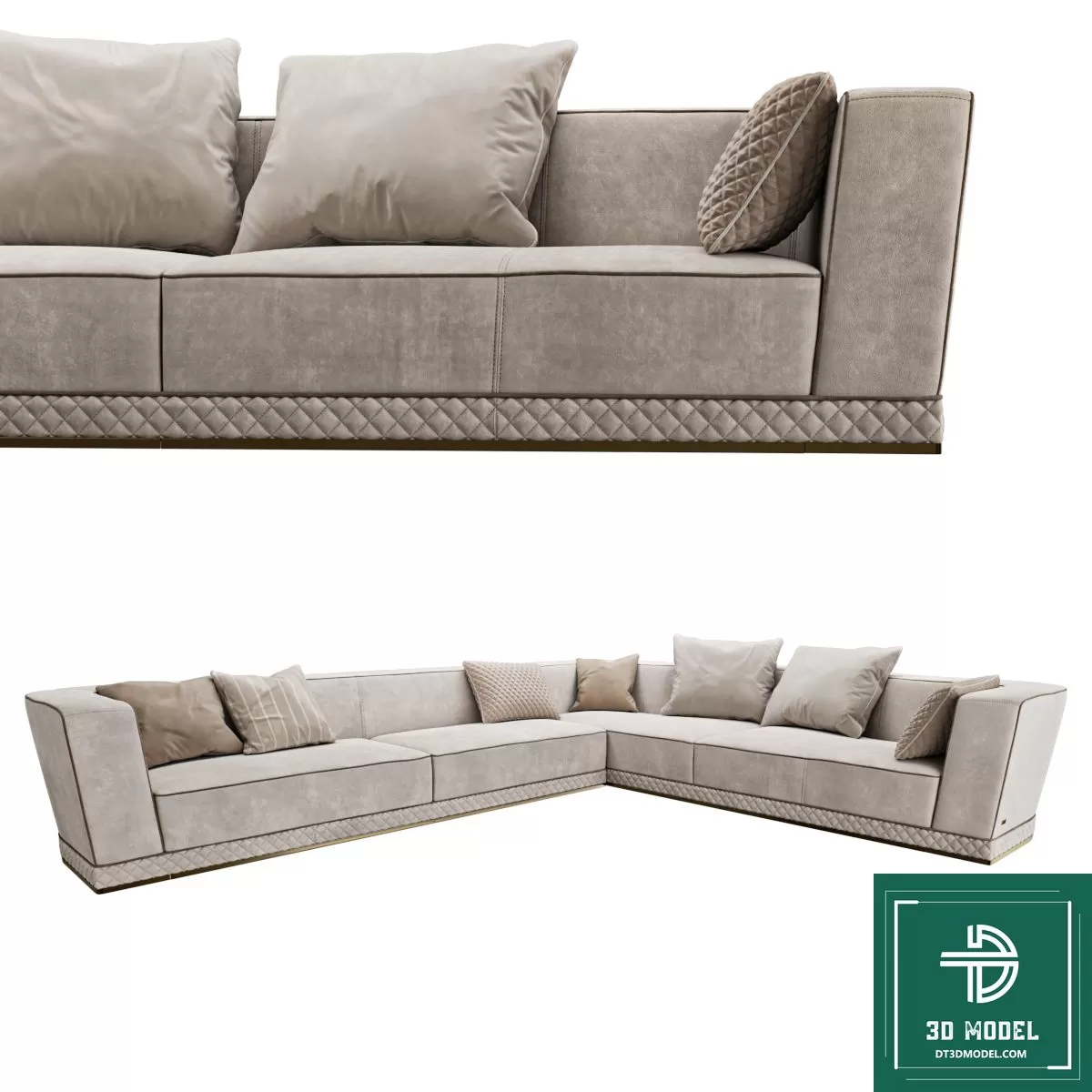 LUXURY – 3D Models – SOFA – 080