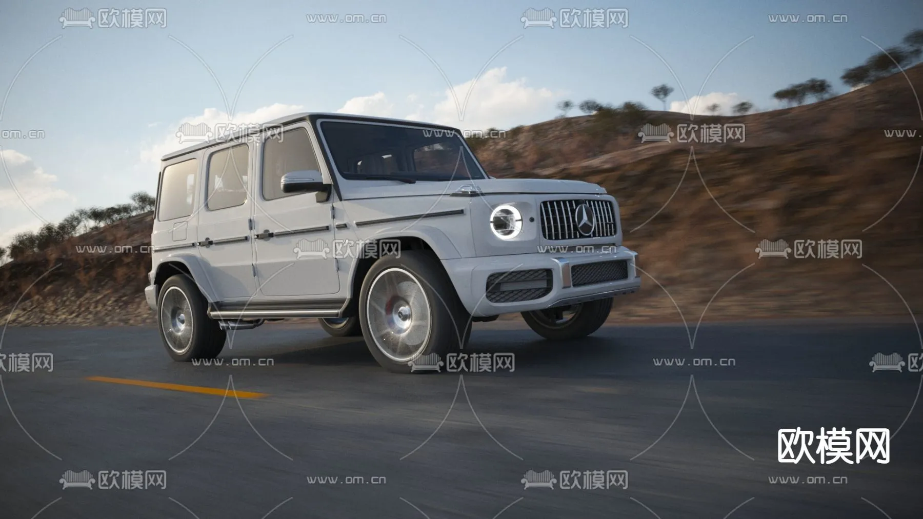 Luxury and Sport Car 3D Models – Transports – 014 – VRAY Render