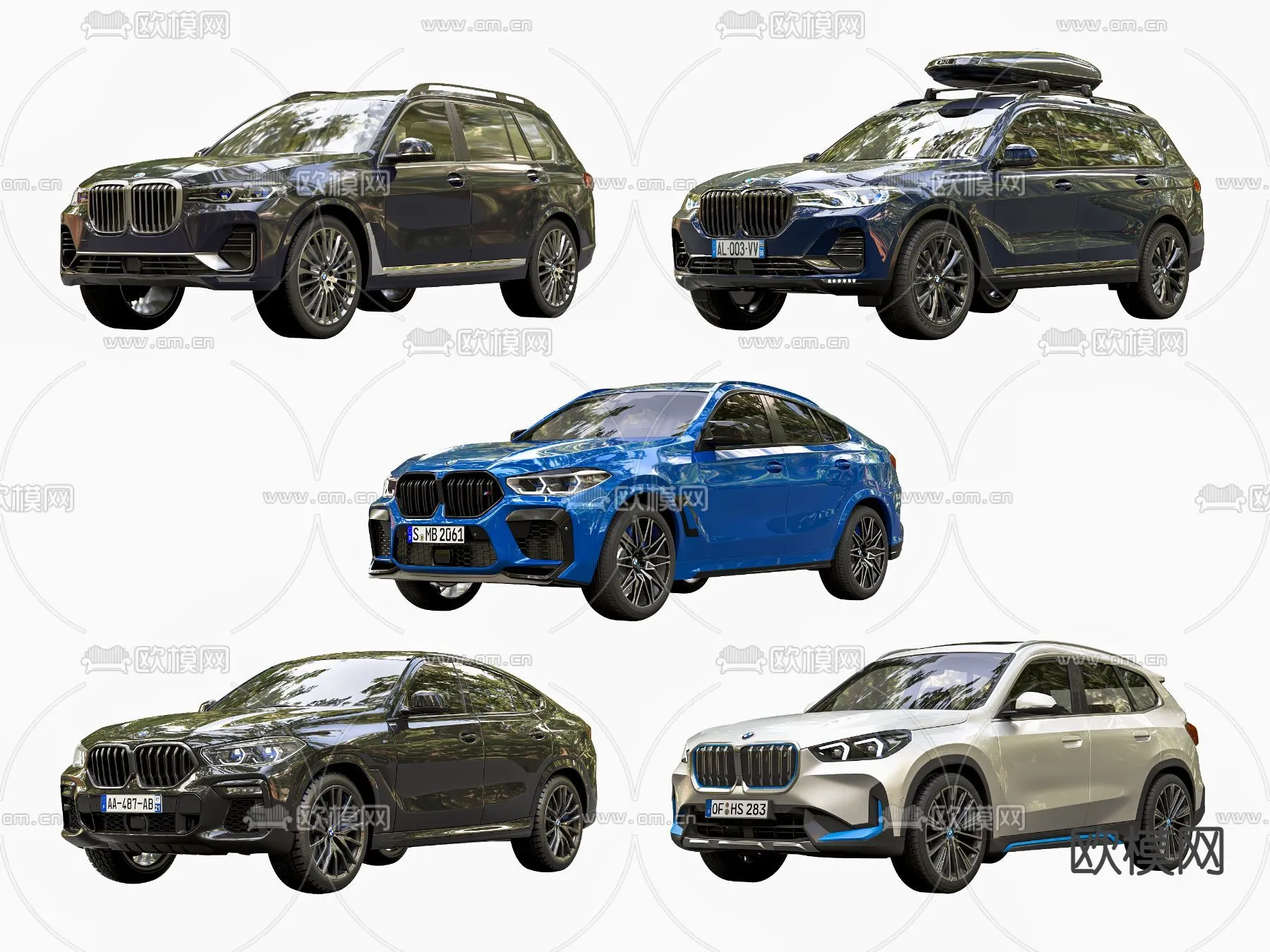 Luxury and Sport Car 3D Models – Transports – 020 – CORONA Render