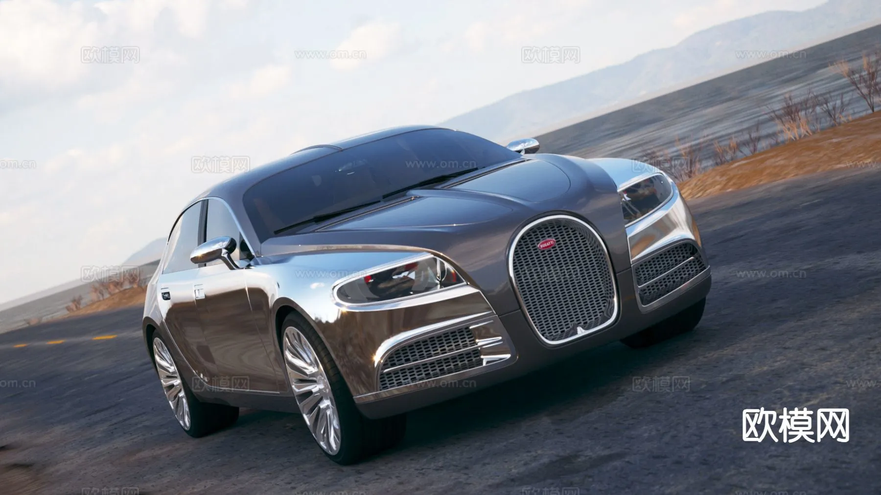 Luxury and Sport Car 3D Models – Transports – 033 – VRAY Render