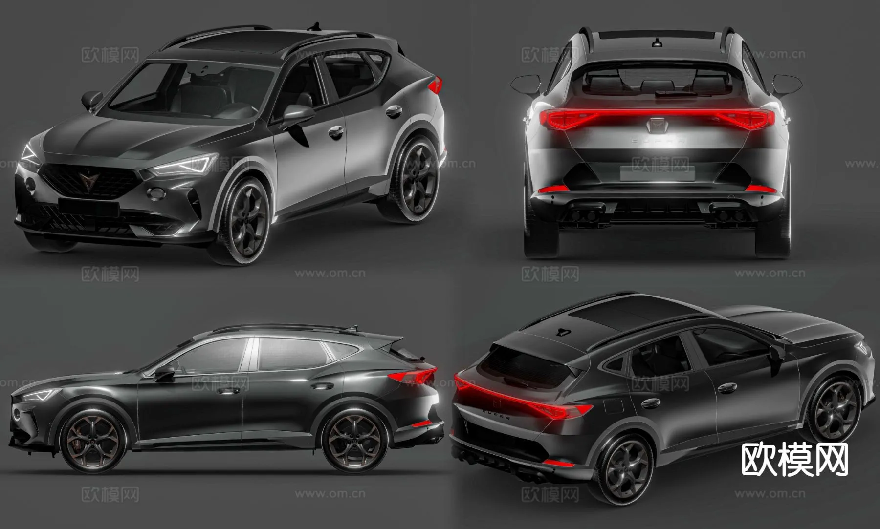 Luxury and Sport Car 3D Models – Transports – 043 – VRAY Render