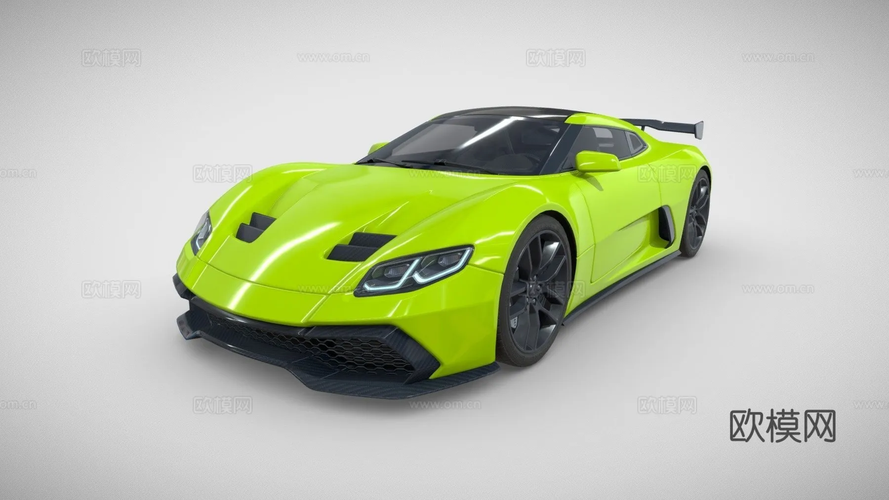 Luxury and Sport Car 3D Models – Transports – 047 – VRAY Render
