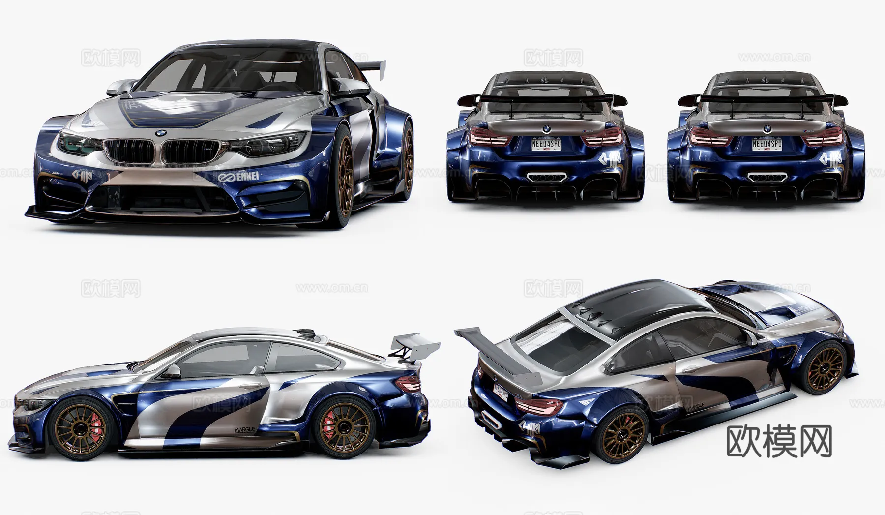 Luxury and Sport Car 3D Models – Transports – 061 – CORONA Render