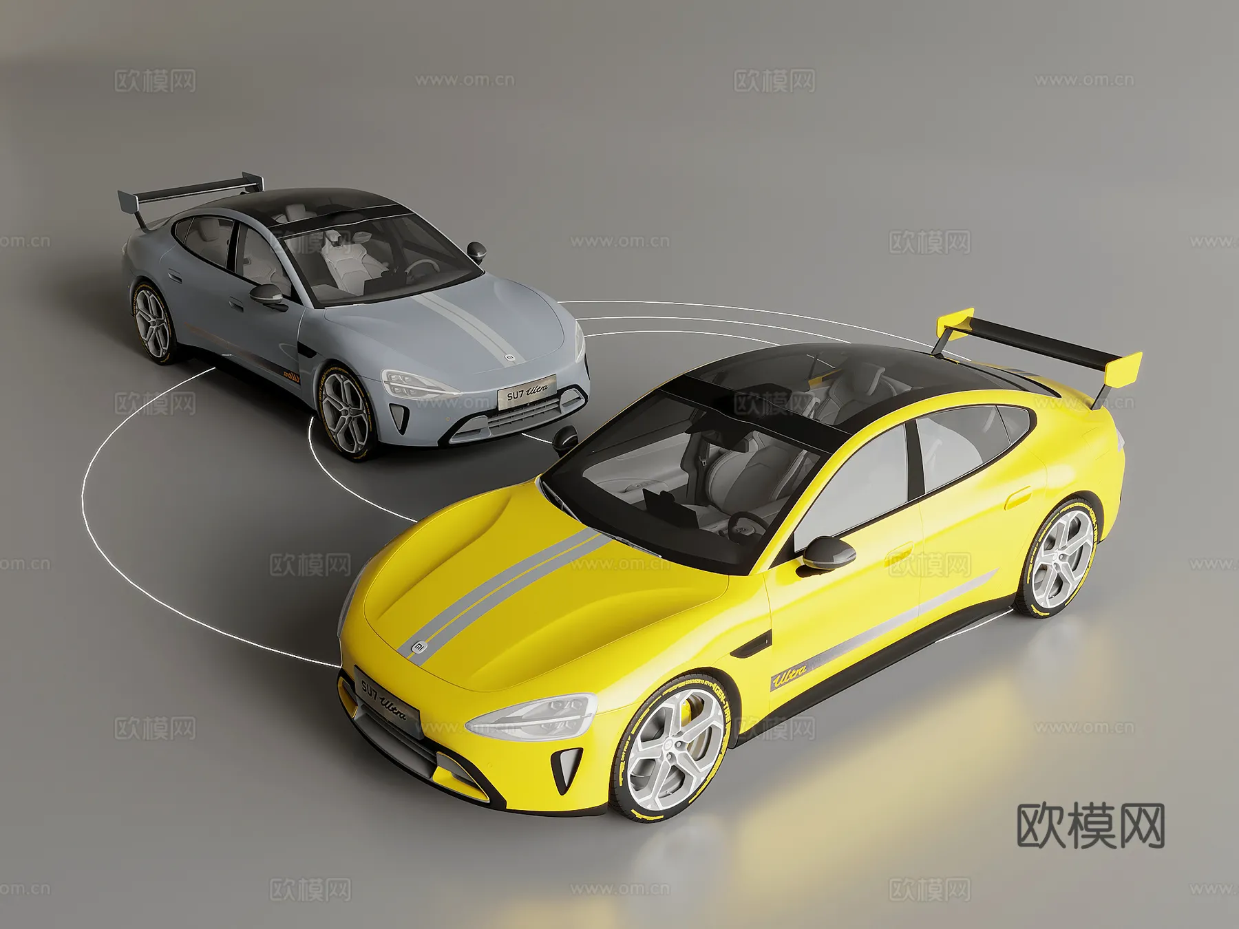 Luxury and Sport Car 3D Models – Transports – 067 – VRAY Render