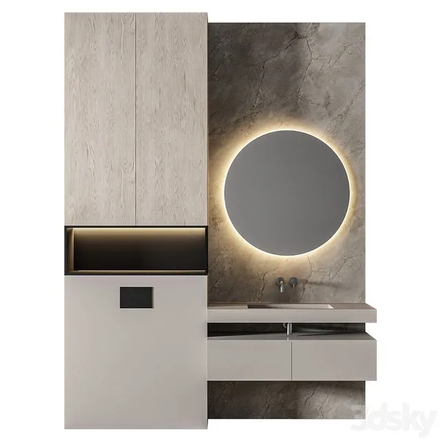 Luxury Bathroom 232 3D Model Luxury Bathroom 232 3D Model