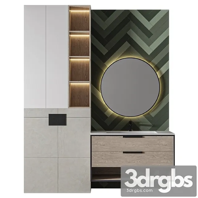 Luxury bathroom 234 3D Model Download