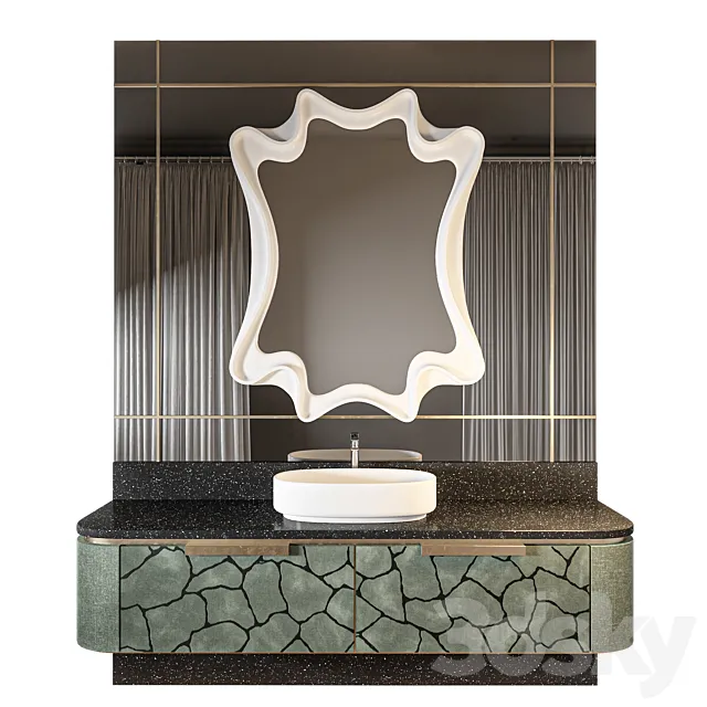 Luxury Bathroom 278 3D Model Luxury Bathroom 278 3D Model