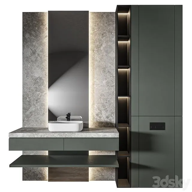 Luxury Bathroom 287 3D Model Luxury Bathroom 287 3D Model