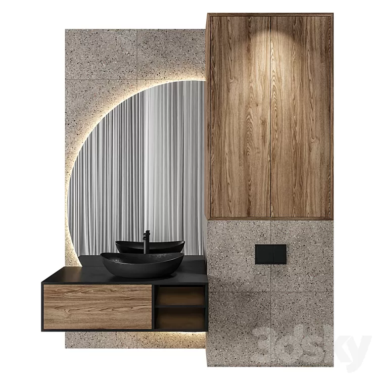 Luxury Bathroom 34 3D Model Luxury Bathroom 34 3D Model