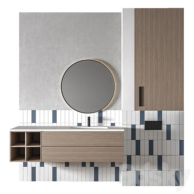 Luxury Bathroom 348 3D Model Luxury Bathroom 348 3D Model