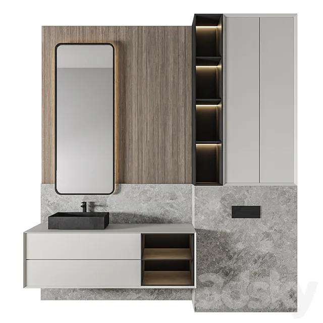 Luxury Bathroom 352 3D Model Luxury Bathroom 352 3D Model