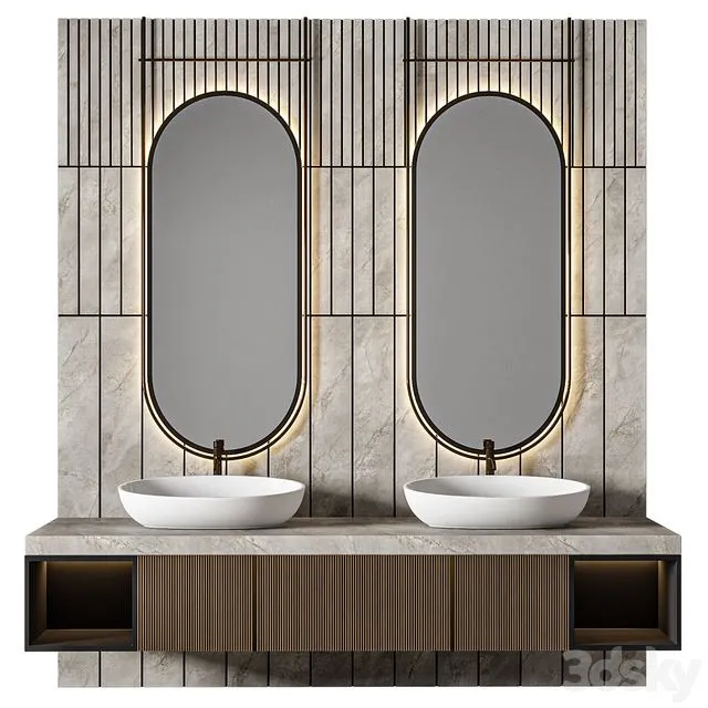 Luxury Bathroom 392 3D Model Luxury Bathroom 392 3D Model