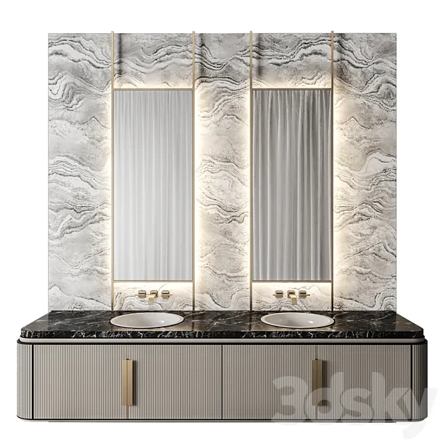 Luxury Bathroom 59 3D Model Luxury Bathroom 59 3D Model