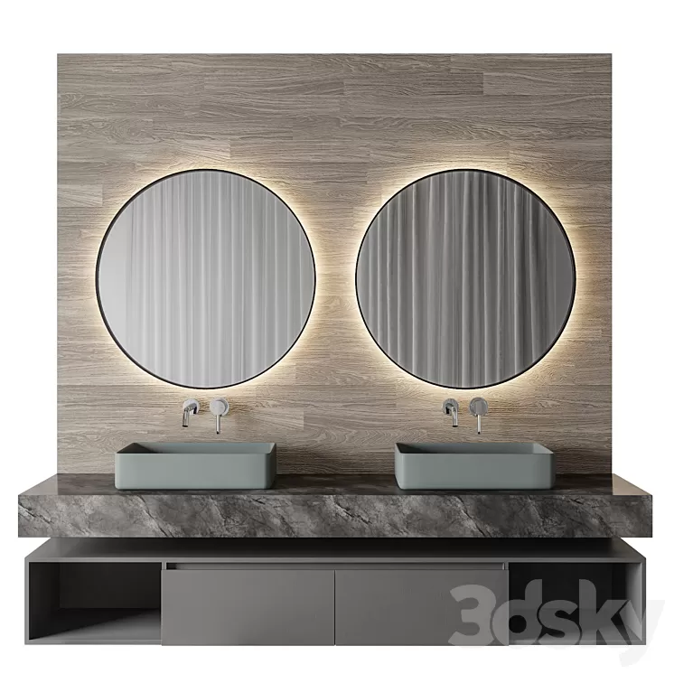 Luxury Bathroom 78 3D Model