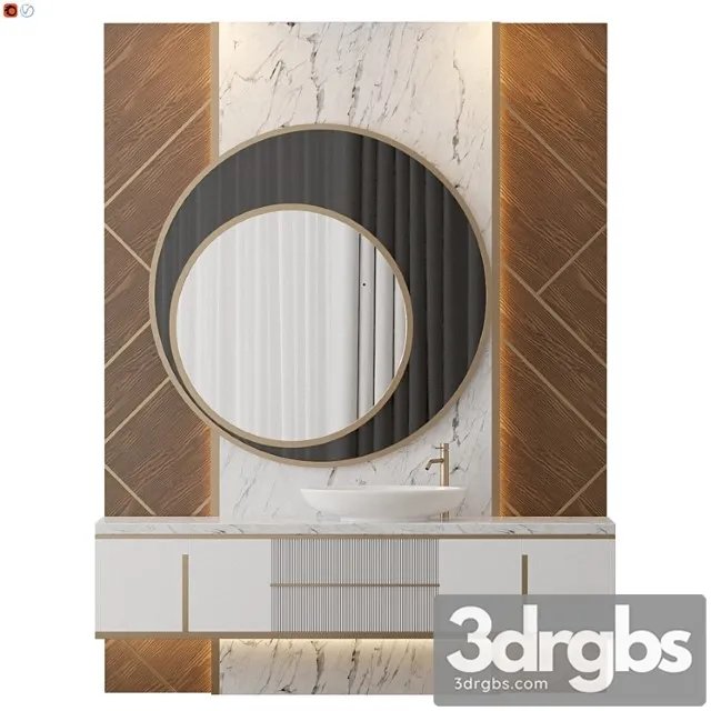 Luxury bathroom white Luxury bathroom white