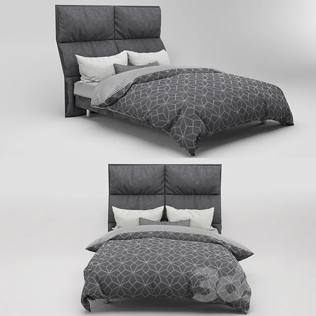 Luxury bed 02 3DModel Luxury bed 02 3DModel