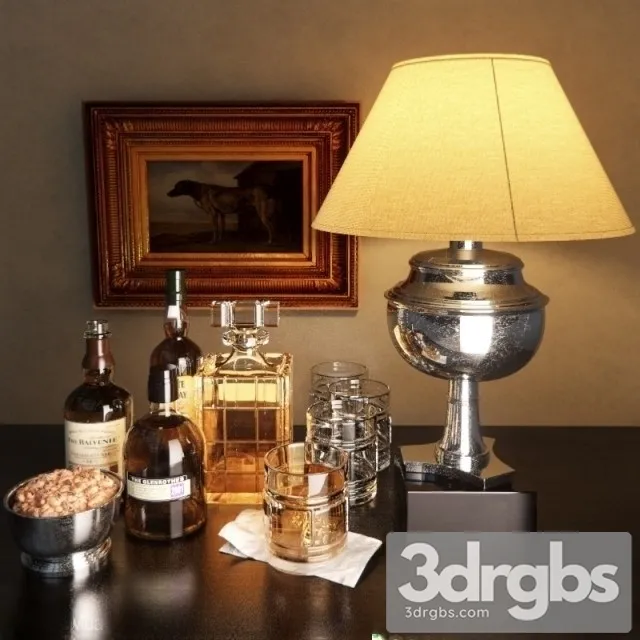 Luxury Decorative Set 3D Model Download Luxury Decorative Set 3D Model Download