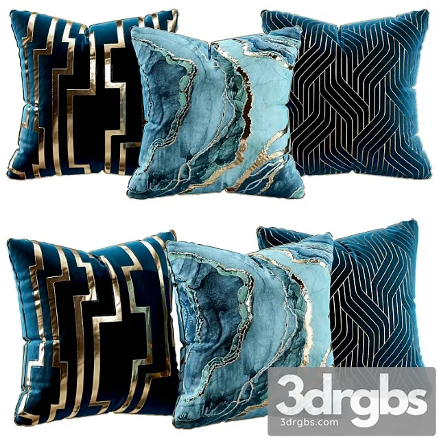 Luxury Pillows 3D Model Download Luxury Pillows 3D Model Download
