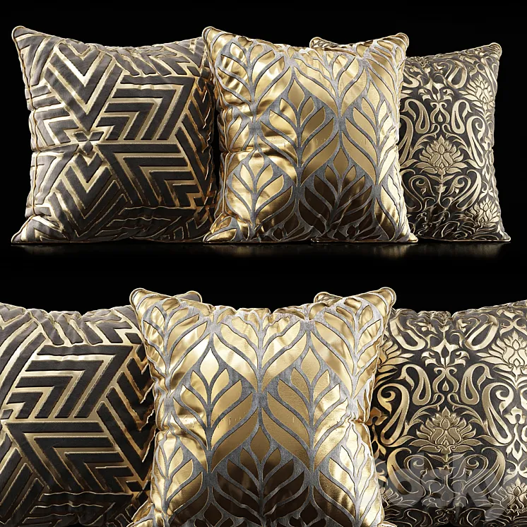 Luxury pillows 3D Model Free Download Luxury pillows 3D Model Free Download