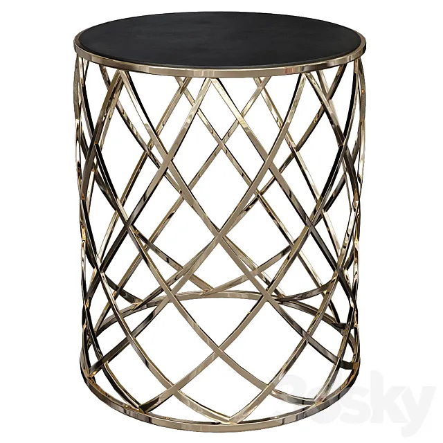 Luxury Wireframe Side Tables # 001 3DModel Luxury Wireframe Side Tables # 001 3DModel