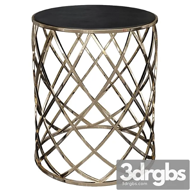 Luxury wireframe side tables  2 3D Model Download