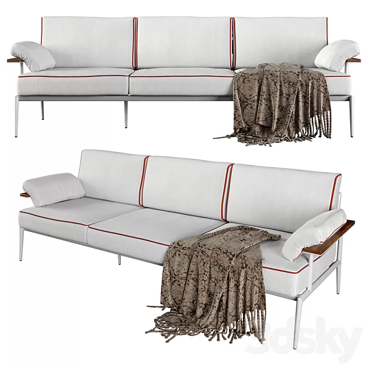 Luxurylivinggroup Cap Ferrat Sofa 3D Model